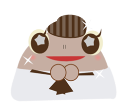 UNA RANA sticker #5607443