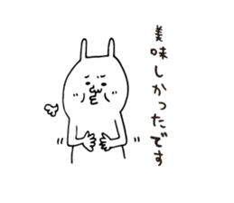 Hangover Sticker 2 White Rabbit sticker #5607650