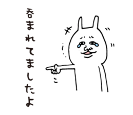 Hangover Sticker 2 White Rabbit sticker #5607660