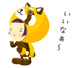 Mocha is capricious.02 sticker #5608248