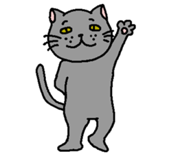 The Tamuras' cat 2 sticker #5608366