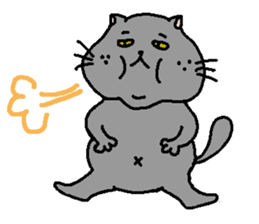 The Tamuras' cat 2 sticker #5608388
