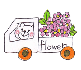 Home delivery of love sticker #5608696