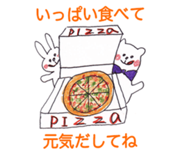 Home delivery of love sticker #5608704