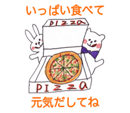 Home delivery of love sticker #5608704