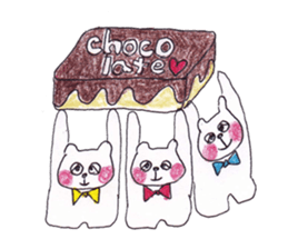 Home delivery of love sticker #5608706