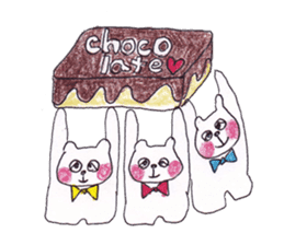 Home delivery of love sticker #5608706