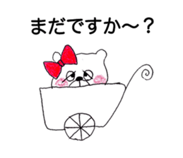 Home delivery of love sticker #5608715