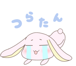 Impertinent rabbit and pure bear sticker #5608943