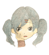 high school girls/track suit sticker #5609023