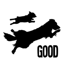 French bulldog Silhouette sticker #5609309