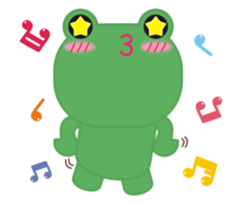 Frog is here (Chinese version) sticker #5609329