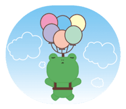 Frog is here (Chinese version) sticker #5609337