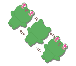 Frog is here (Chinese version) sticker #5609340