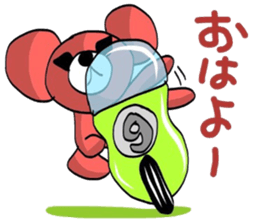 Pink bear to drive sticker #5610500