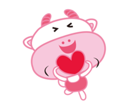 Sweet calf sticker #5610566