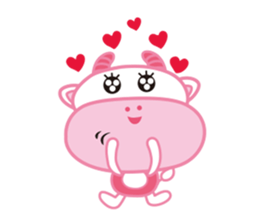 Sweet calf sticker #5610572