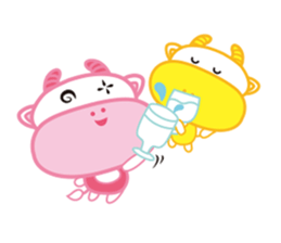 Sweet calf sticker #5610573