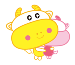 Sweet calf sticker #5610596