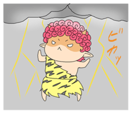 Raijin-kun and Telltell-chan sticker #5610692