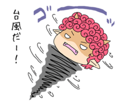 Raijin-kun and Telltell-chan sticker #5610702