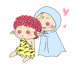 Raijin-kun and Telltell-chan sticker #5610720