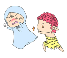 Raijin-kun and Telltell-chan sticker #5610721