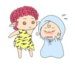 Raijin-kun and Telltell-chan sticker #5610722