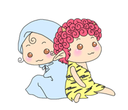 Raijin-kun and Telltell-chan sticker #5610723