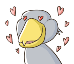HASHIBIROKOU -Shoebill- sticker #5610823