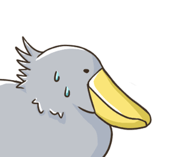 HASHIBIROKOU -Shoebill- sticker #5610825