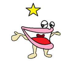 It isn't a frog,is only a lip with eyes sticker #5611304