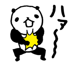 panda3- Muscle MUKIMUKI - sticker #5611452