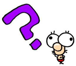 Maybe insect. sticker #5611695