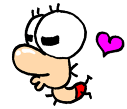 Maybe insect. sticker #5611696