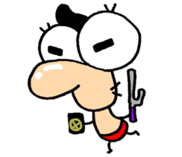 Maybe insect. sticker #5611713