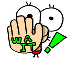 Maybe insect. sticker #5611717