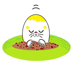 Mole of eggs, Tamamogura sticker #5612166