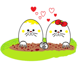 Mole of eggs, Tamamogura sticker #5612167