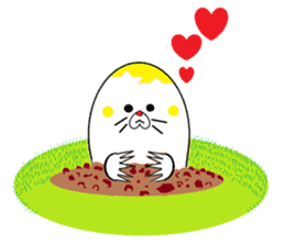 Mole of eggs, Tamamogura sticker #5612168