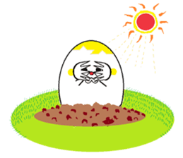 Mole of eggs, Tamamogura sticker #5612173