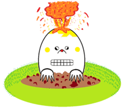 Mole of eggs, Tamamogura sticker #5612181