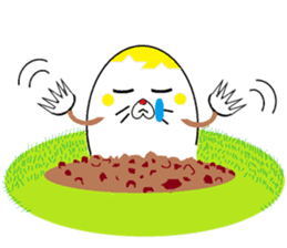 Mole of eggs, Tamamogura sticker #5612183