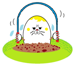 Mole of eggs, Tamamogura sticker #5612186