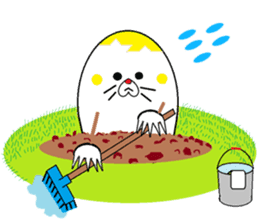 Mole of eggs, Tamamogura sticker #5612189