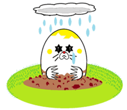 Mole of eggs, Tamamogura sticker #5612193