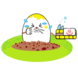 Mole of eggs, Tamamogura sticker #5612196