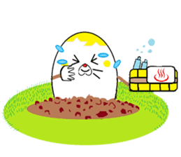 Mole of eggs, Tamamogura sticker #5612196