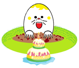 Mole of eggs, Tamamogura sticker #5612198