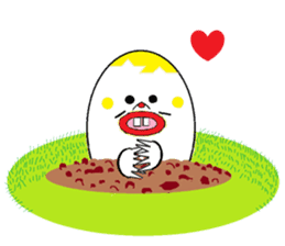 Mole of eggs, Tamamogura sticker #5612201